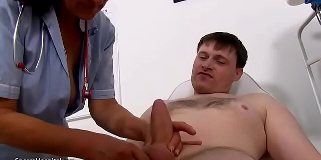 cumshot,hospital,old